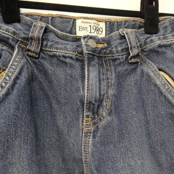 CHILDREN'S PLACE - Utility | size 7 | Classic Blue Kids' Jeans With Pockets - Picture 4 of 16
